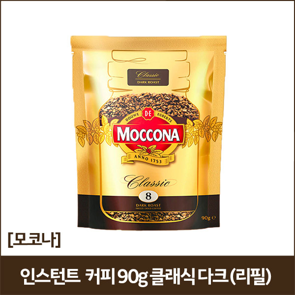 [모코나]인스턴트 커피 90g 클래식 다크 (리필)