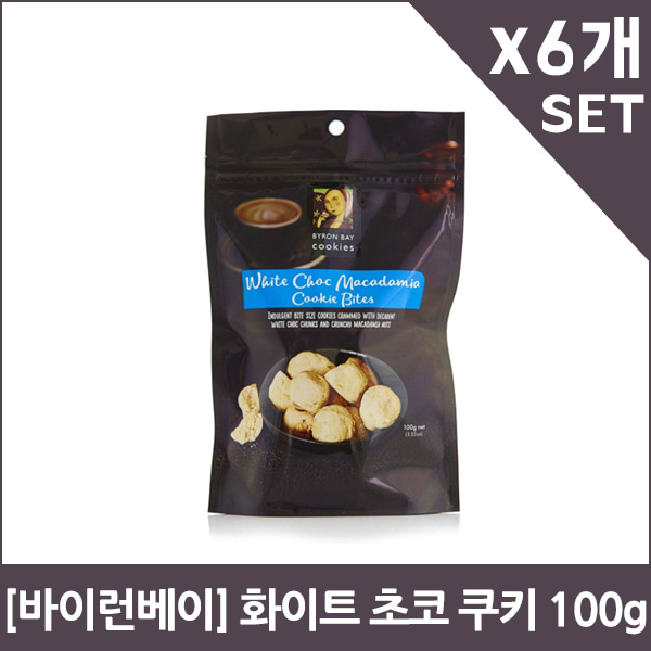 [바이런베이] 화이트 초코 쿠키 100gX6