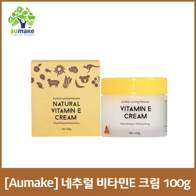 [Aumake] 네추럴 비타민E 크림 100g
